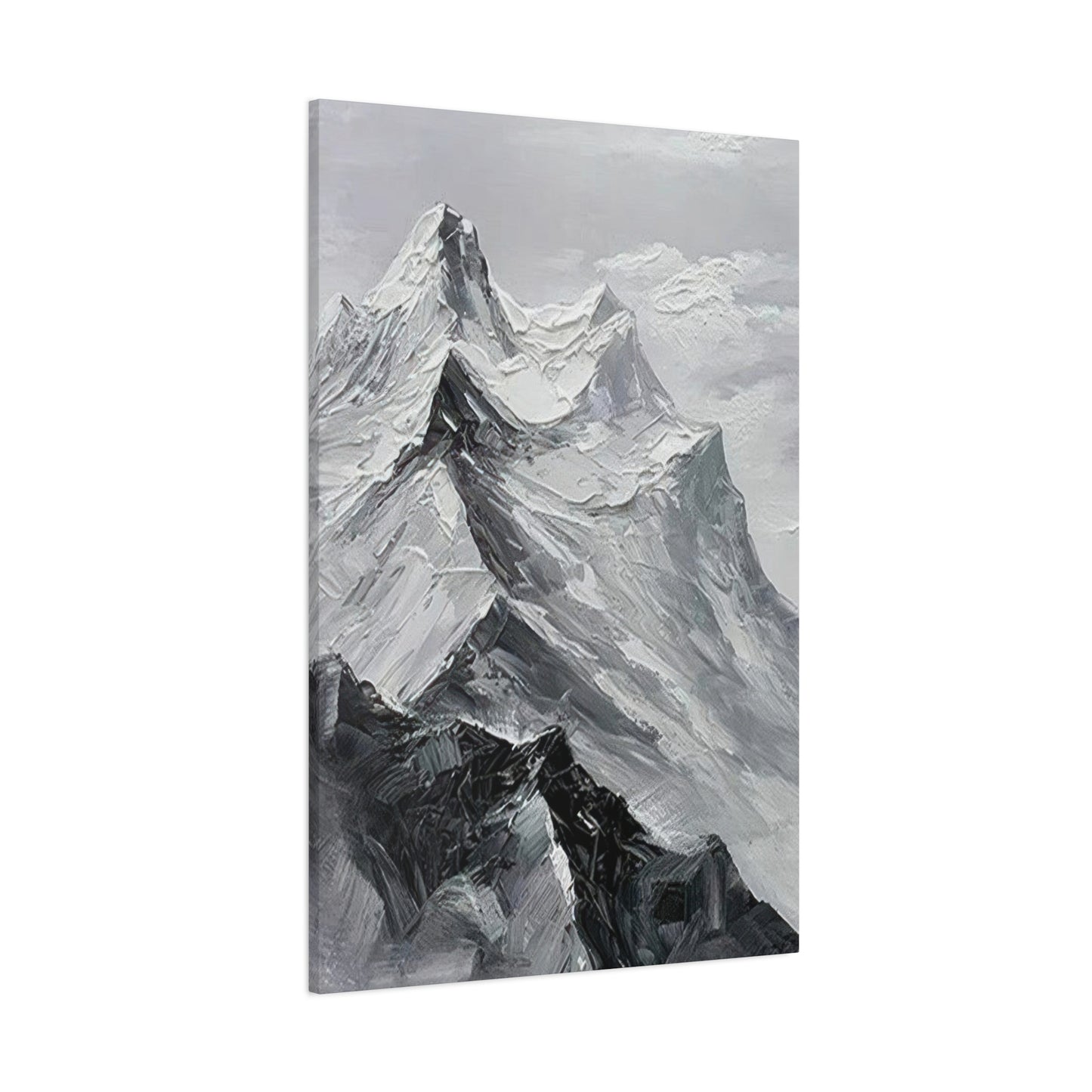 High Mountains Grey Wall Art & Canvas Prints