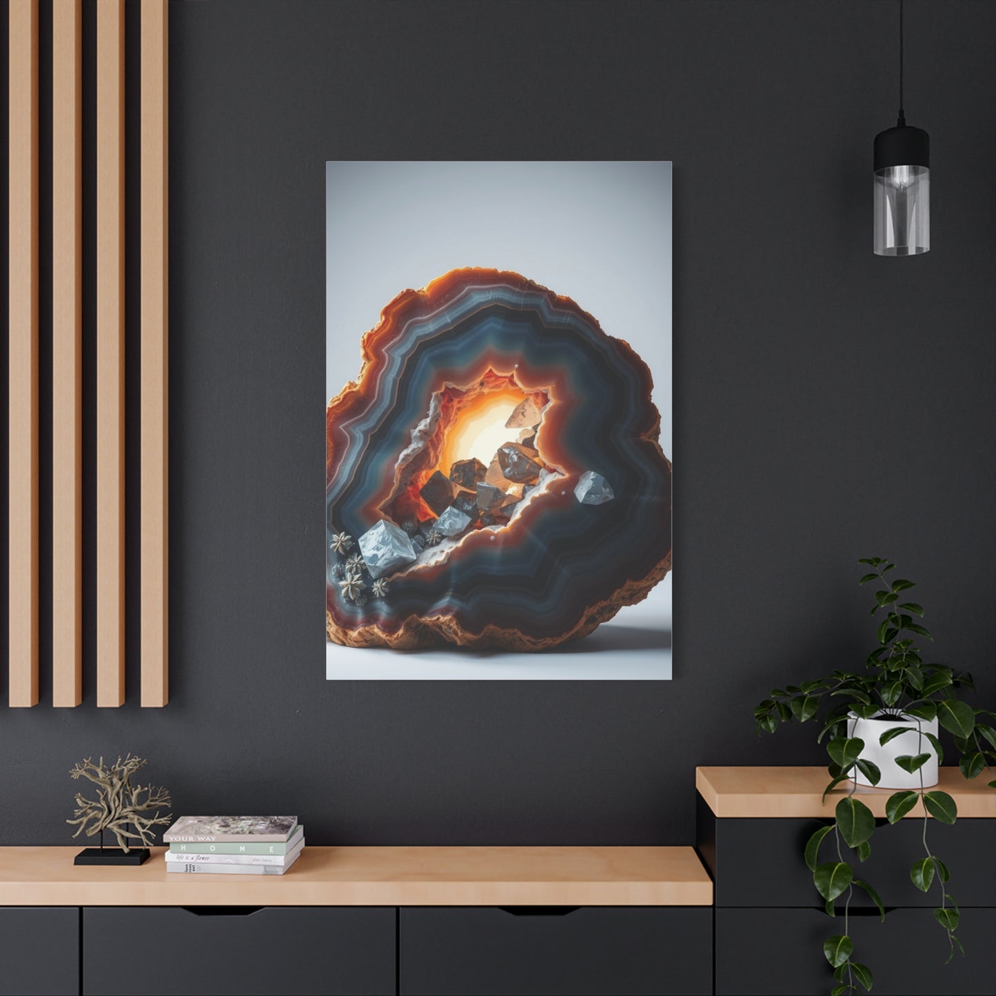 Supreme Art Agates, Geodes & Minerals Collection Wall Art & Canvas Print