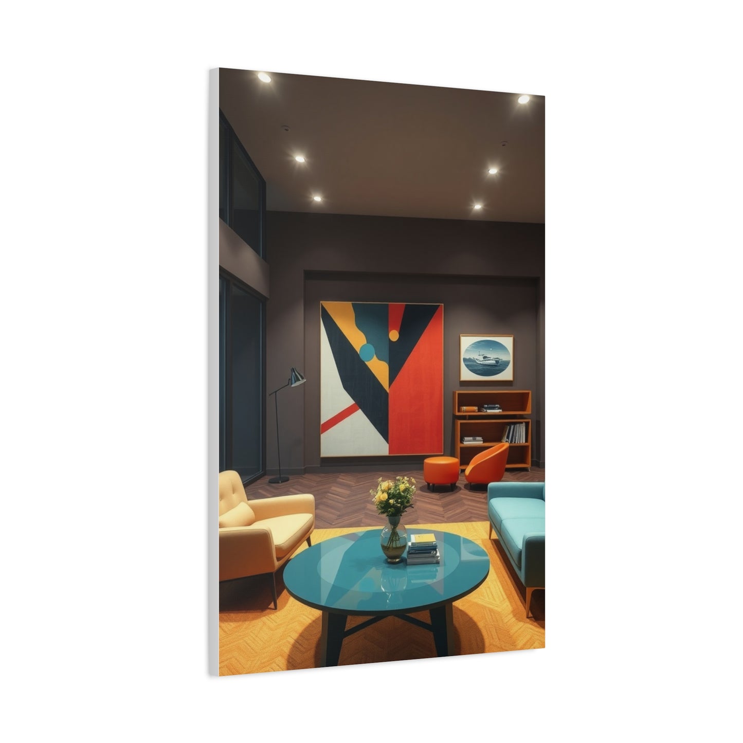 Vintage Luxe Canvas Piece Wall Art & Canvas Print