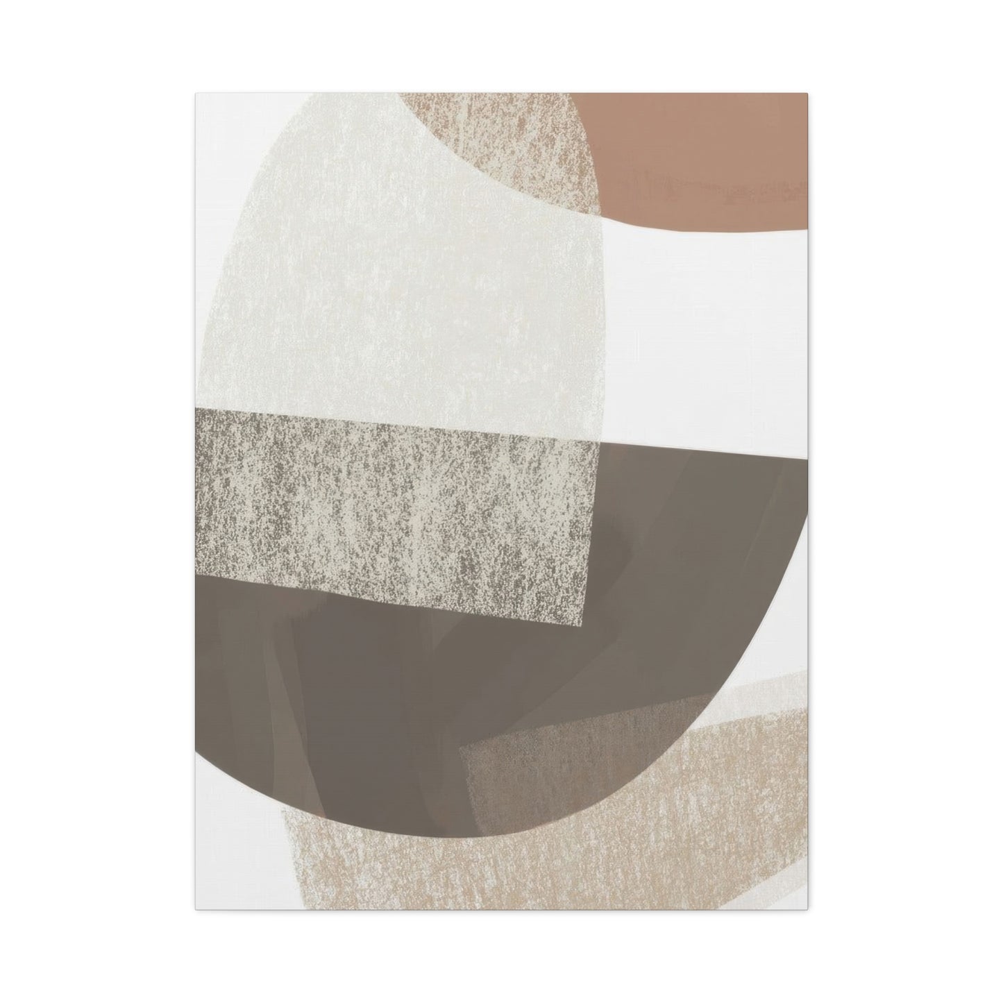 Abstract Shapes Earth Tones Wall Art & Canvas Prints