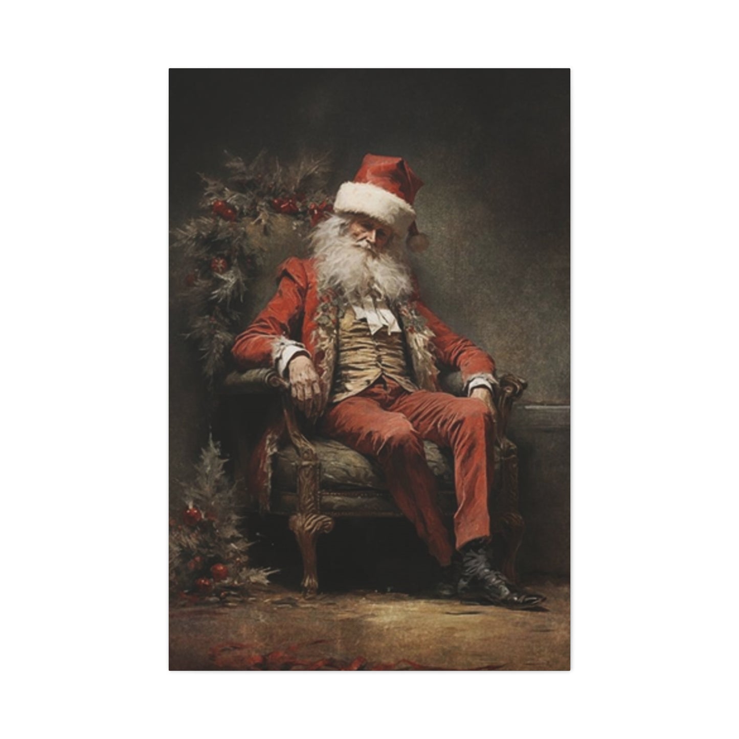 Santa Claus Portrait Wall Art & Canvas Prints