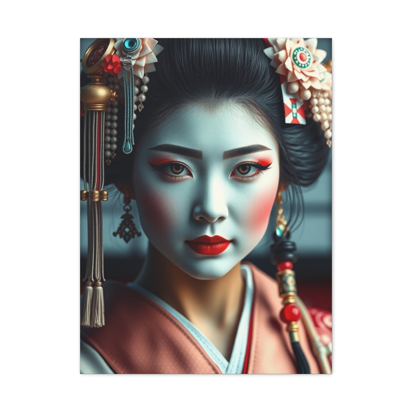 Geisha Art Canvas Art 4 Wall Art & Canvas Print