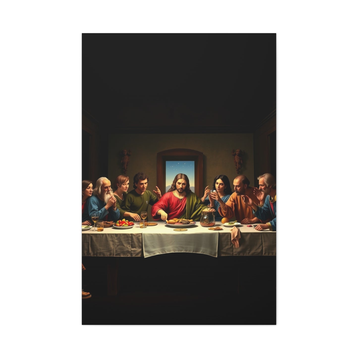 The Last Supper Art Canvas Art 1 Wall Art & Canvas Print