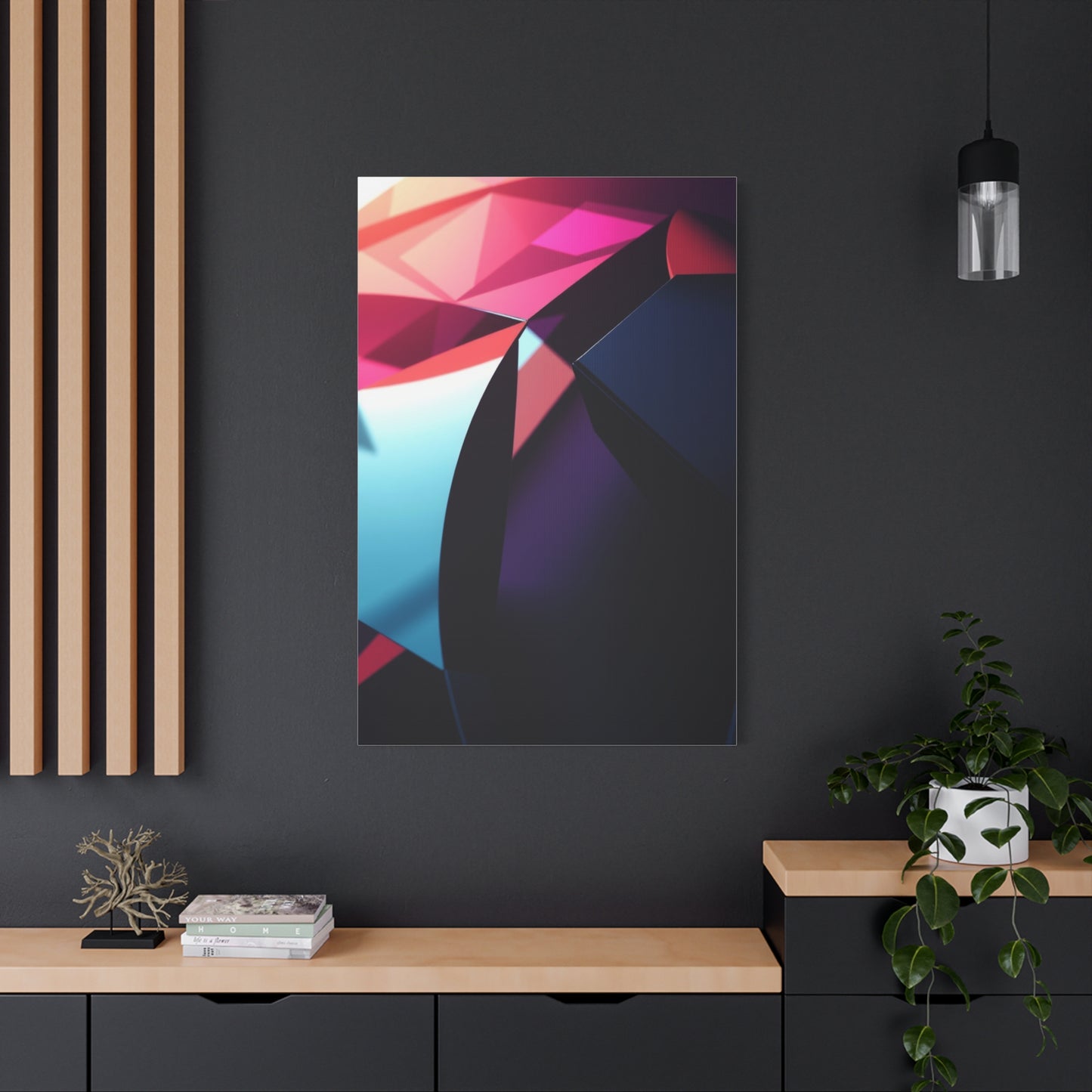 Opulent Geo-Form Tableau wall art & canvas print