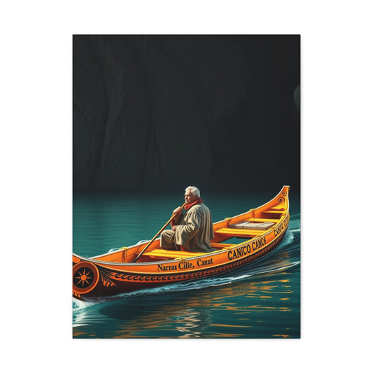 Canoe Art Refined Canvas Wall Art & Canvas Print