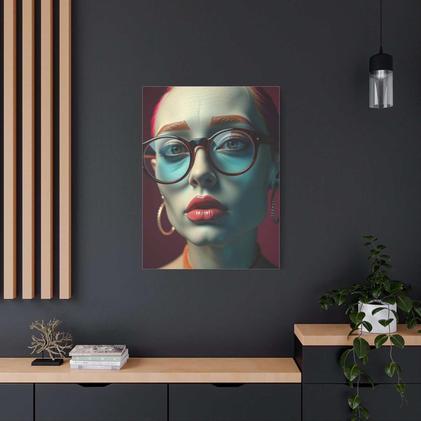 Whimsical Luminance Canvas wall art & canvas print