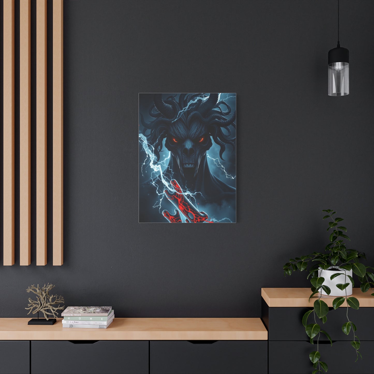 Obsidian Storm Masterpiece Wall Art & Canvas Print