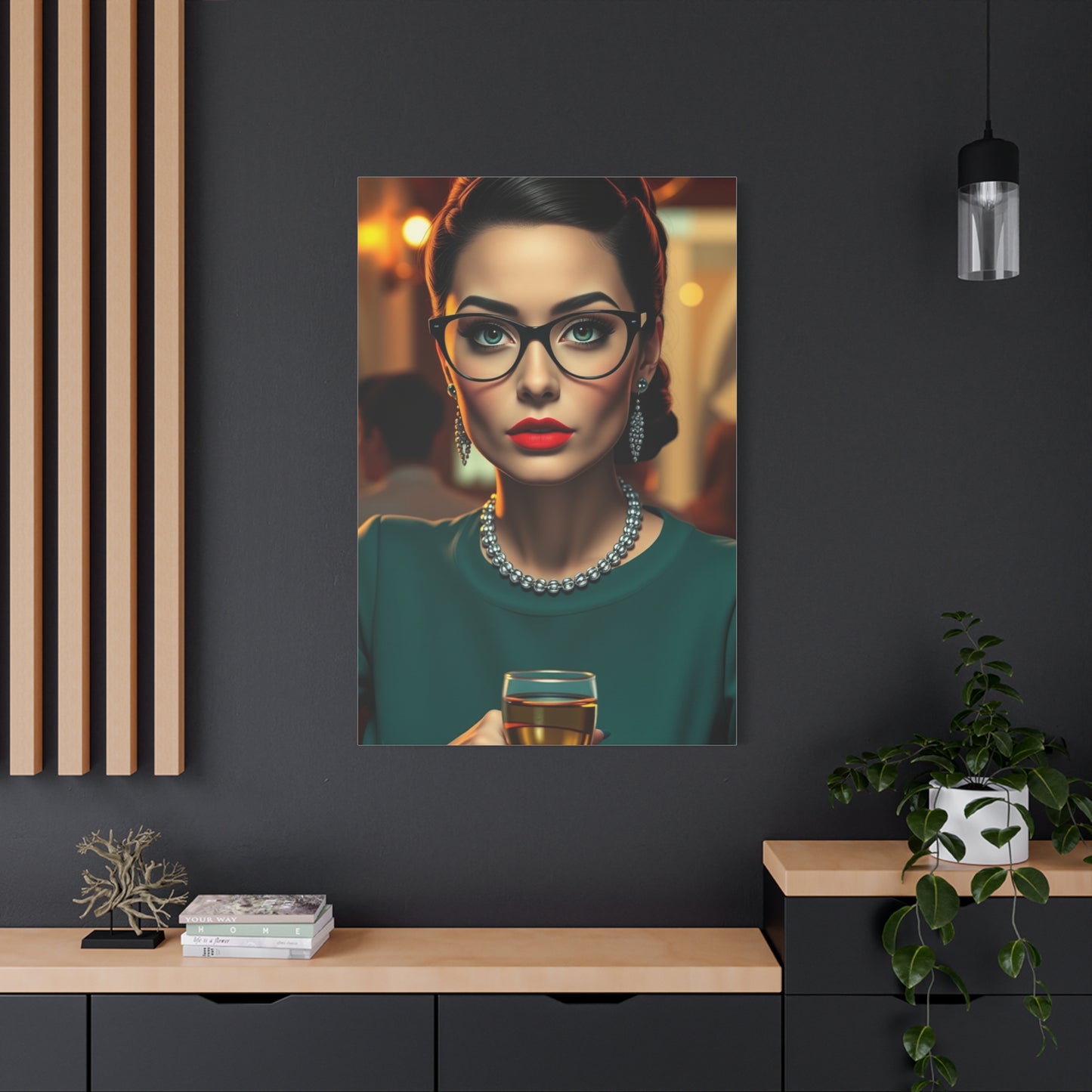 Breakfast At Tiffany’s Characters Art Refined Canvas Wall Art & Canvas Print