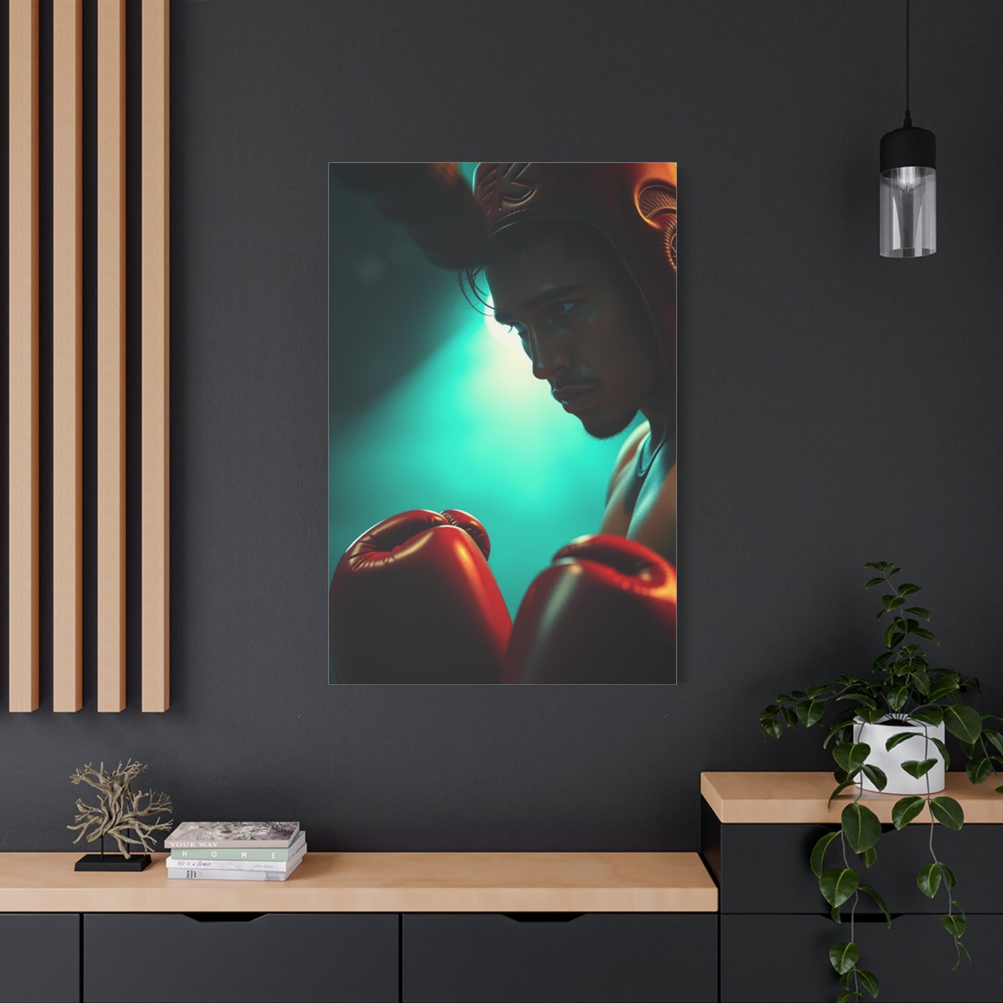 Boxing Art Supreme Gallery Wall Art & Canvas Print