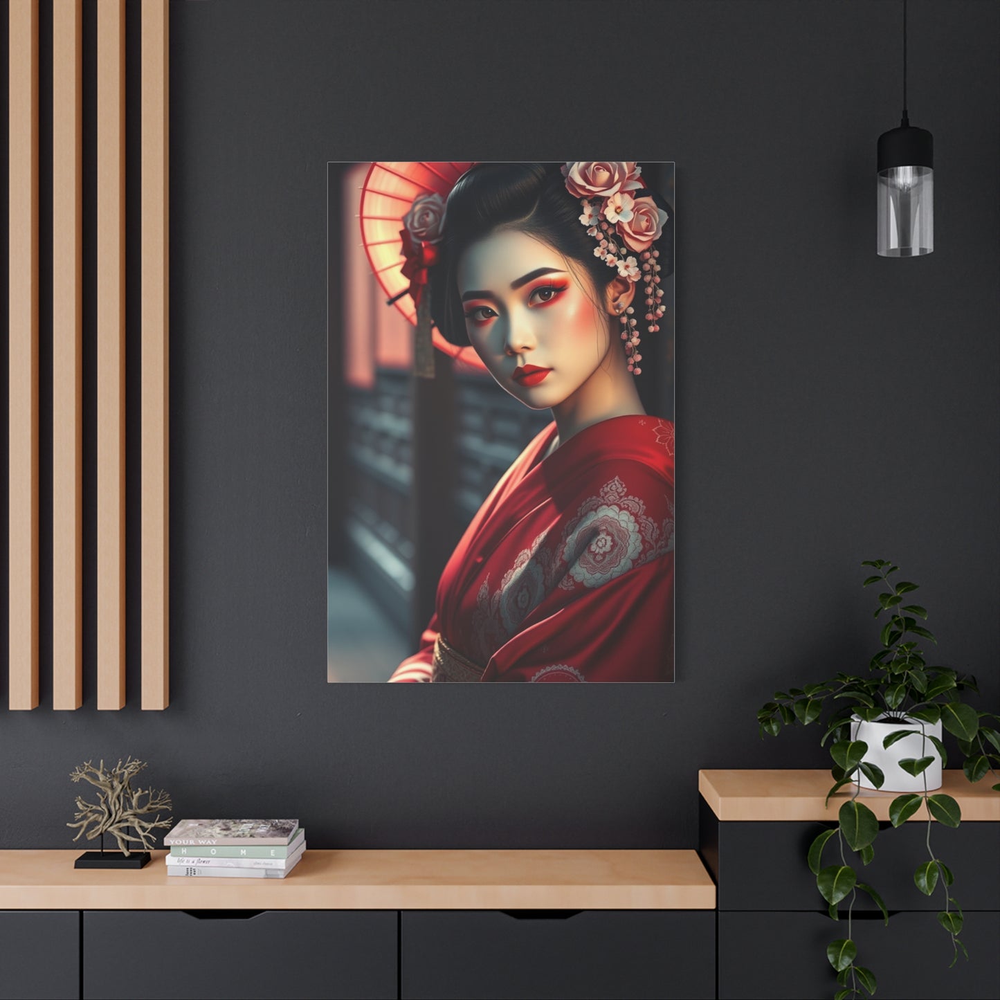 Geisha Art Canvas Art 7 Wall Art & Canvas Print