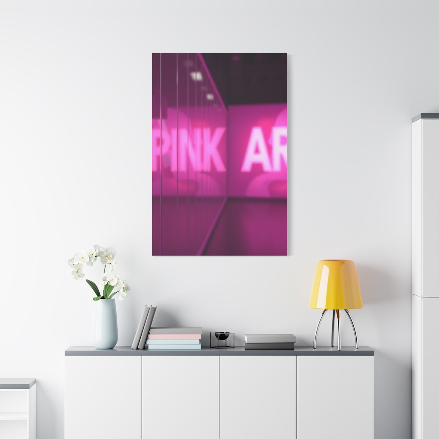 Roseate Elegance Canvas Wall Art & Canvas Print