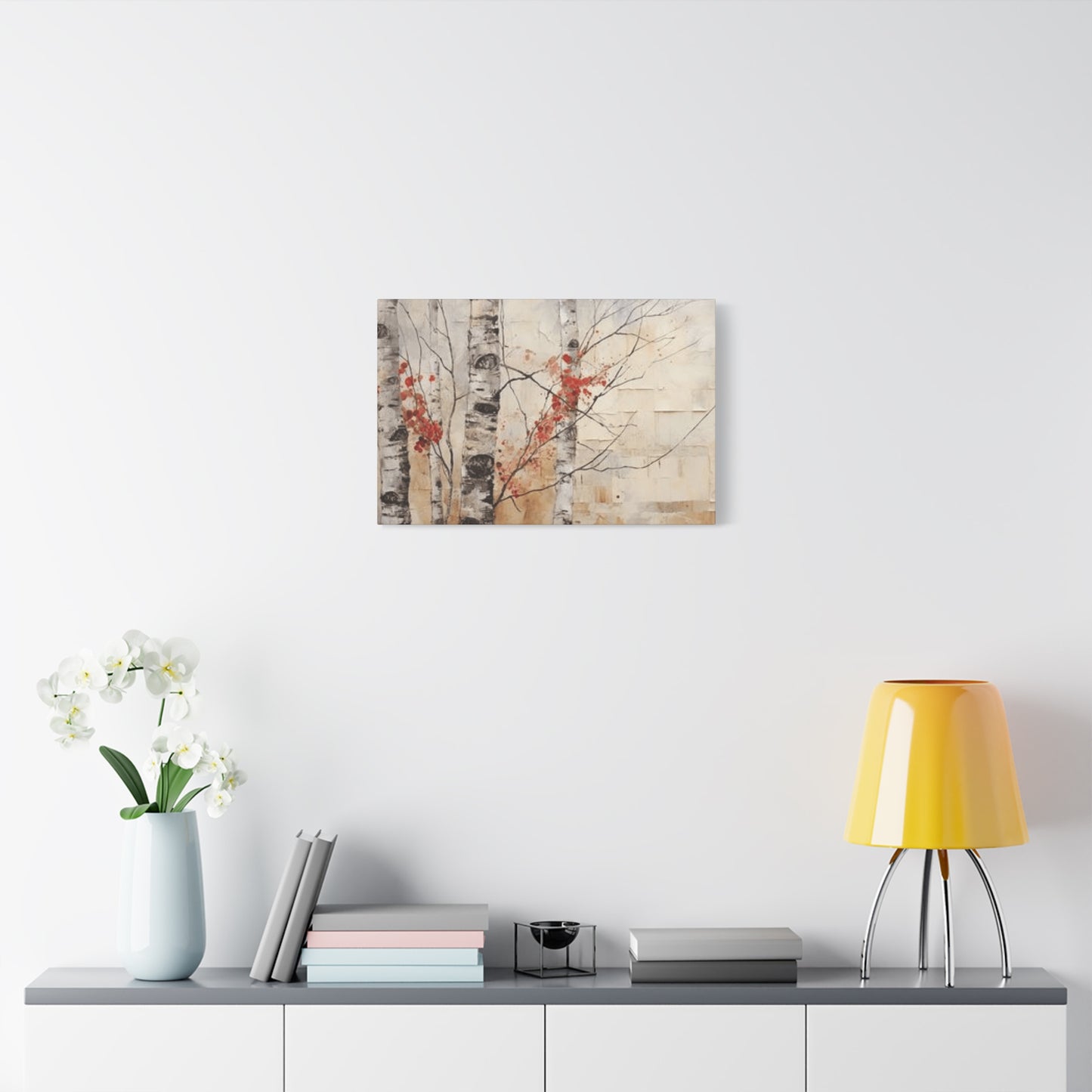 Birch Trunks Wall Art & Canvas Prints