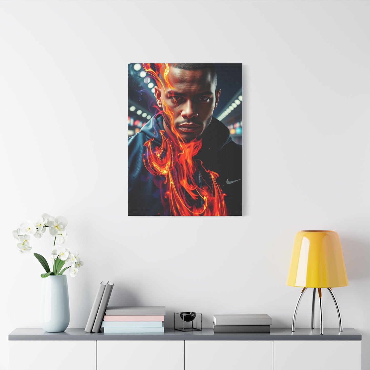 Exalted Silhouette Wall Art Wall Art & Canvas Print