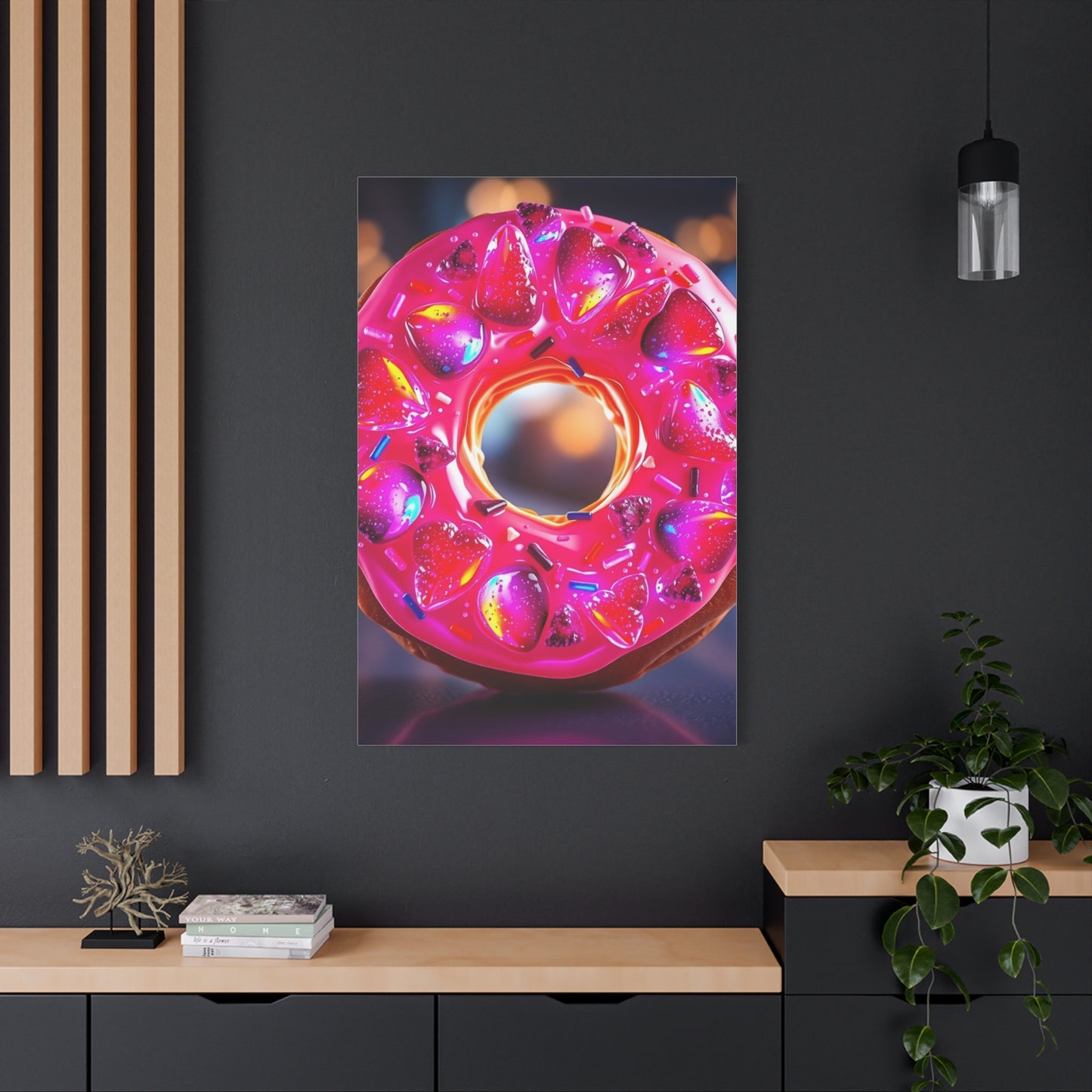 Vision Donut Art Art Wall Art & Canvas Print