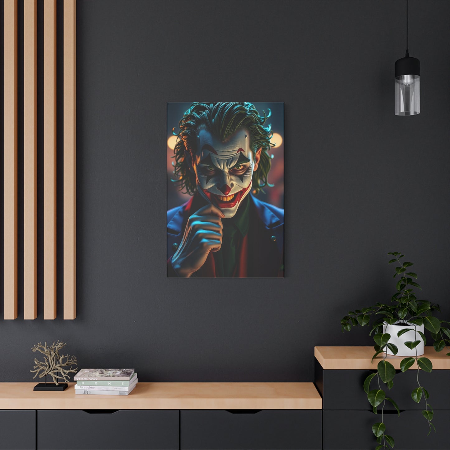 The Joker Art Canvas Art 5 Wall Art & Canvas Print