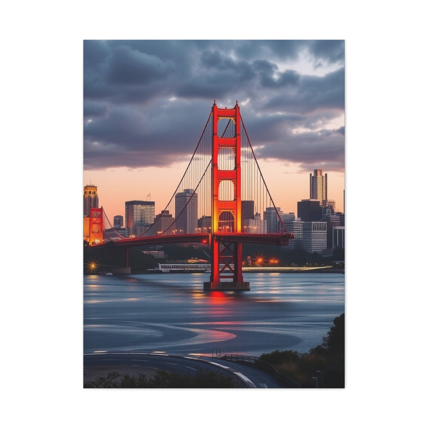 San Francisco Art Canvas Art 10 Wall Art & Canvas Print