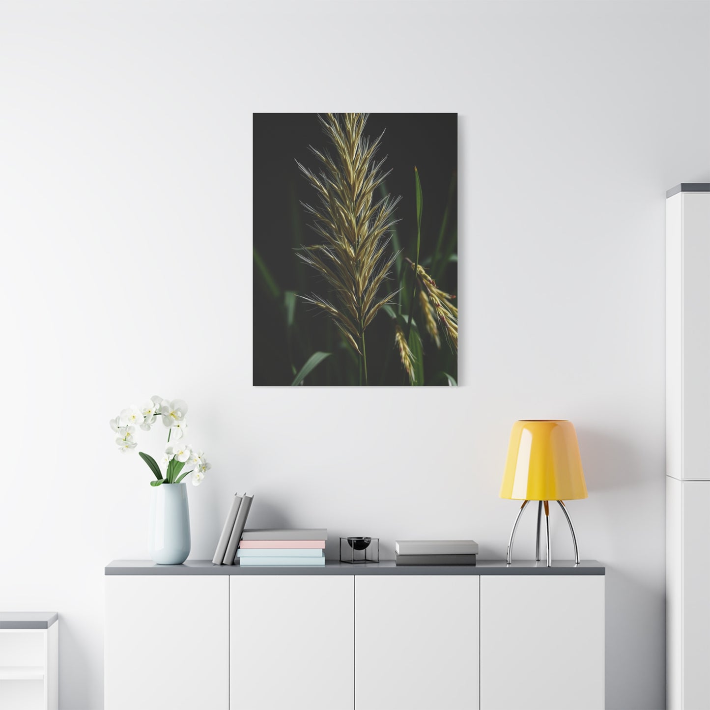 Sophisticated Leafy Display Wall Art & Canvas Print