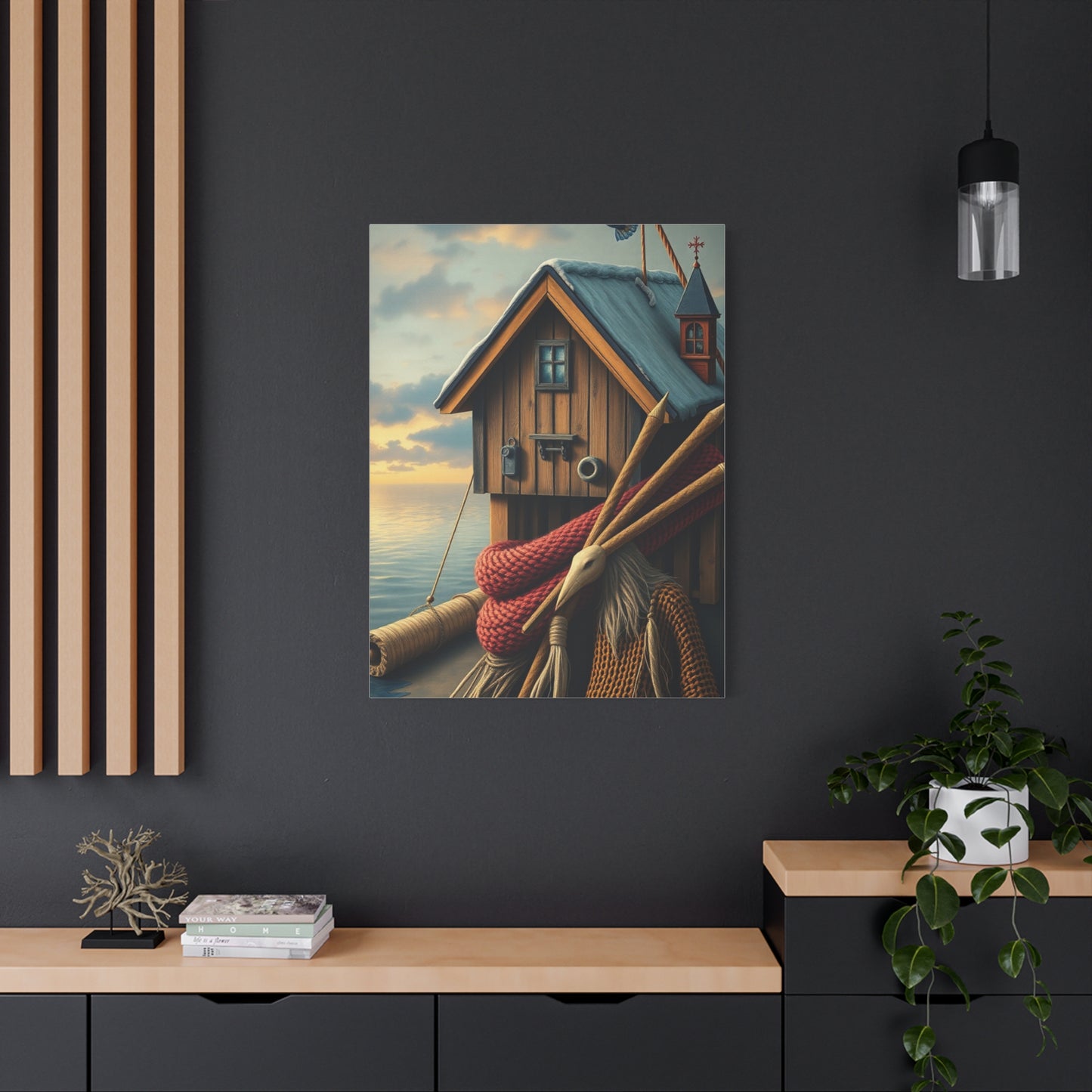 Fjord Serenity Masterpiece Wall Art & Canvas Print
