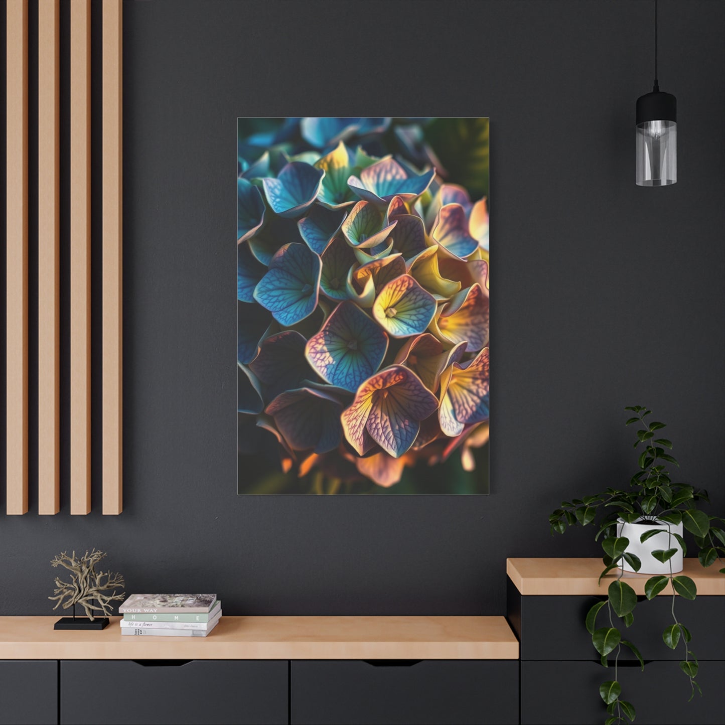 Elite Hydrangea Flower Art Vision Wall Art & Canvas Print