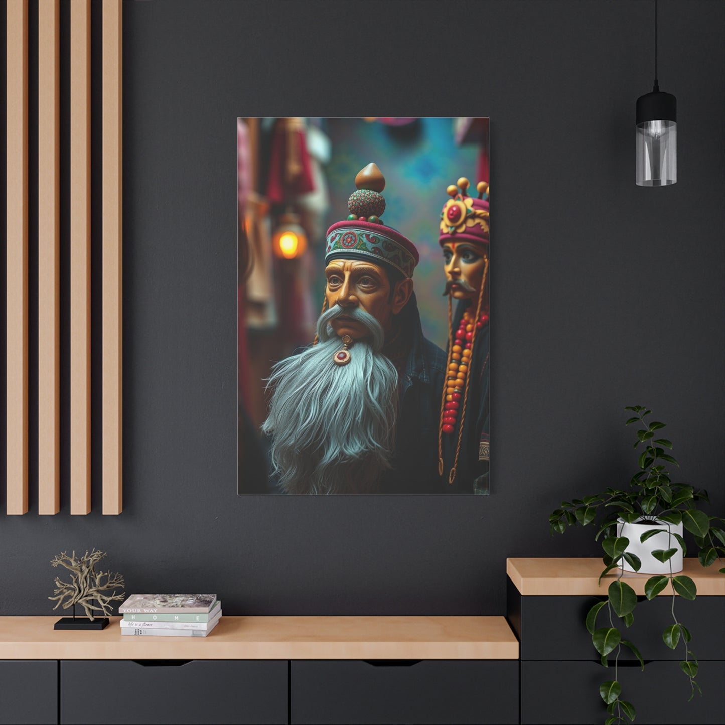 Masterpiece Folk Art Vision Wall Art & Canvas Print