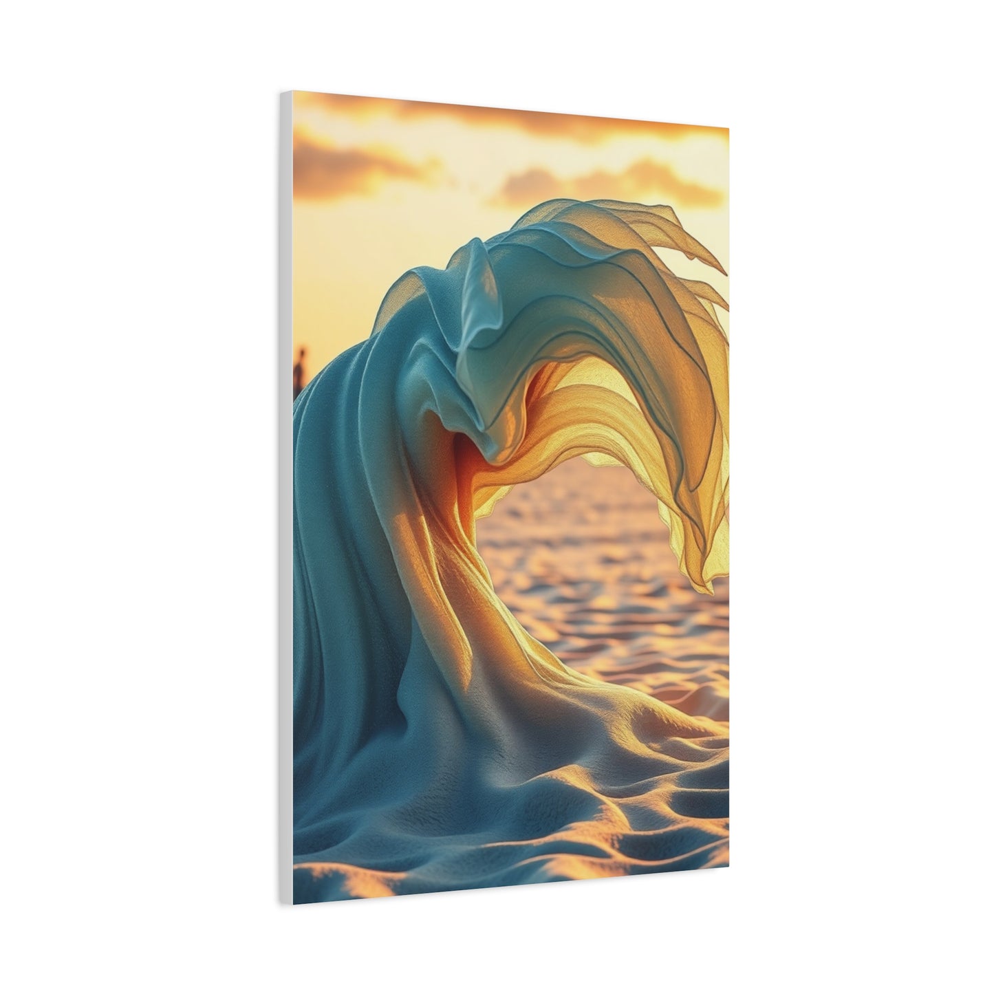 Vibrant Coastal Tapestry Wall Art & Canvas Print