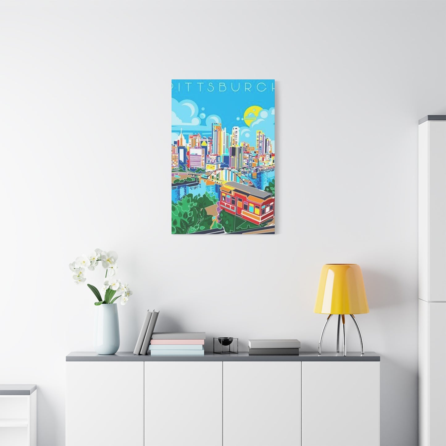Pittsburgh Graffiti Poster Wall Art & Canvas Prints