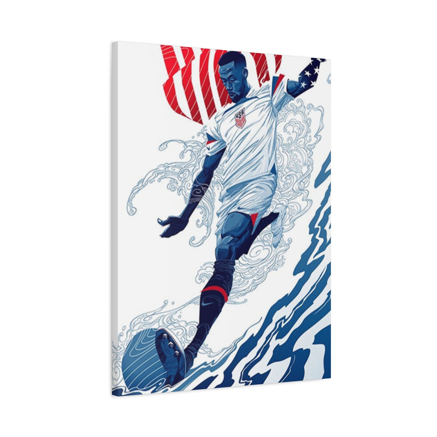 American Soccer Player Wall Art & Canvas Prints