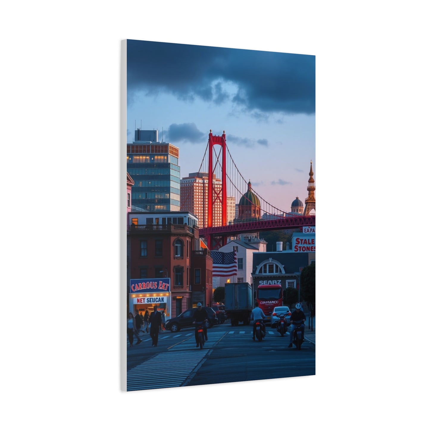 San Francisco Art Canvas Art 6 Wall Art & Canvas Print