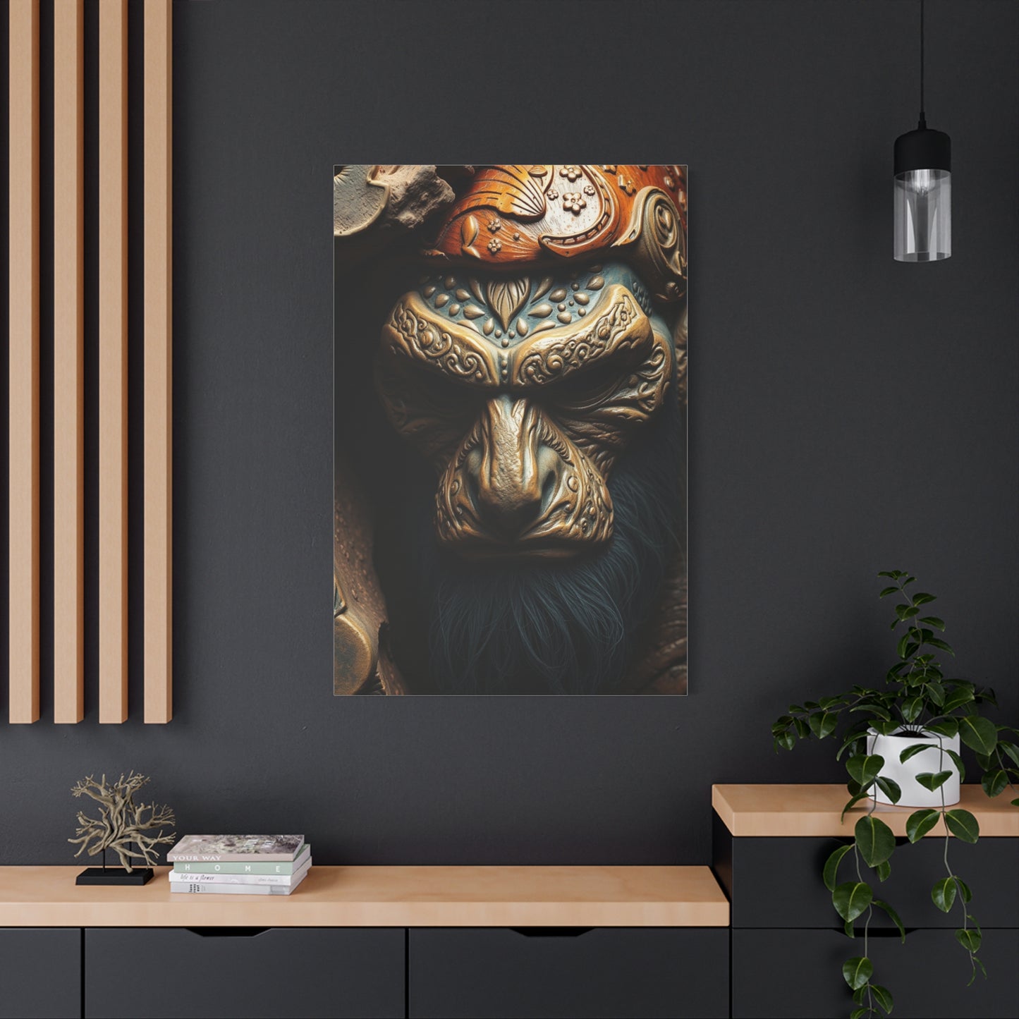 Masterpiece Cave Man Art Vision Wall Art & Canvas Print