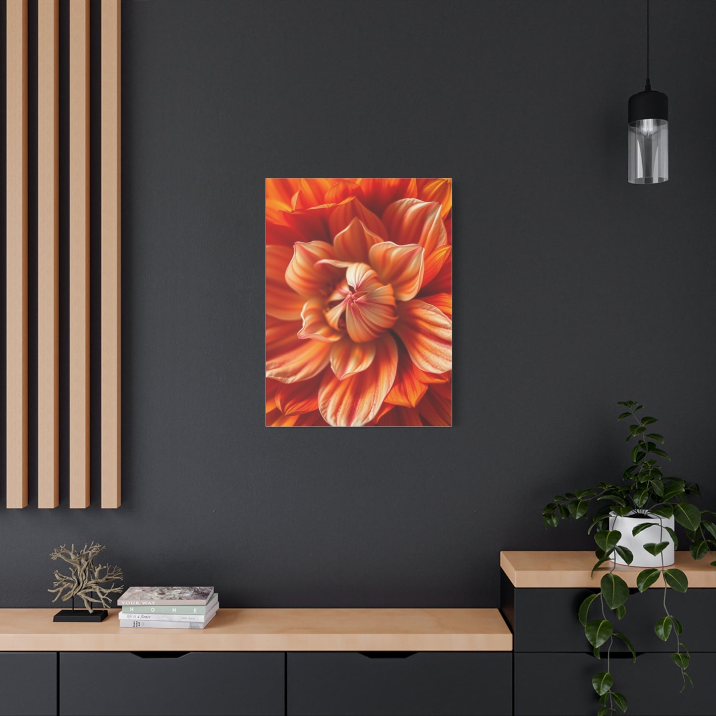 Flower Art Premium Canvas 19 Wall Art & Canvas Print