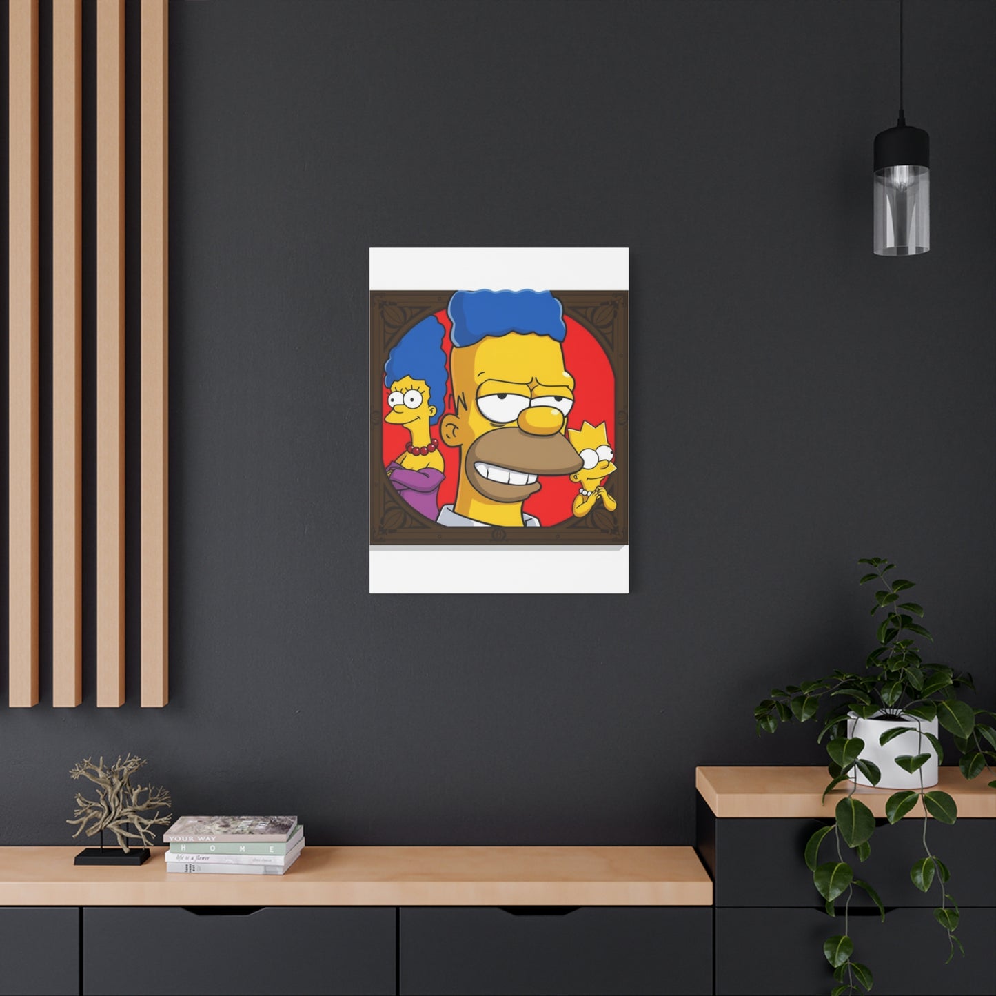 The Simpsons Art Canvas Art 4 Wall Art & Canvas Print