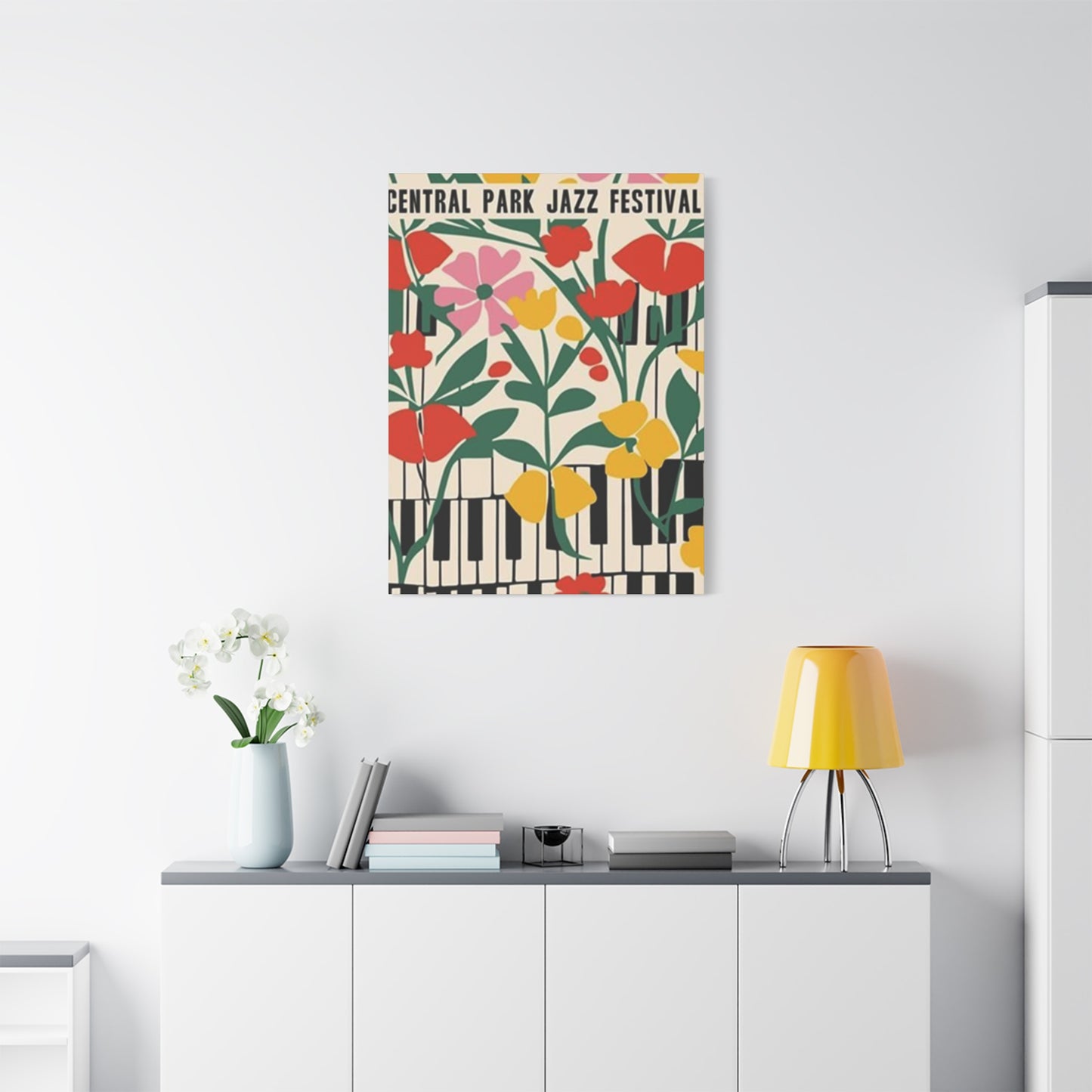 Central Park Jazz Festival Wall Art & Canvas Prints