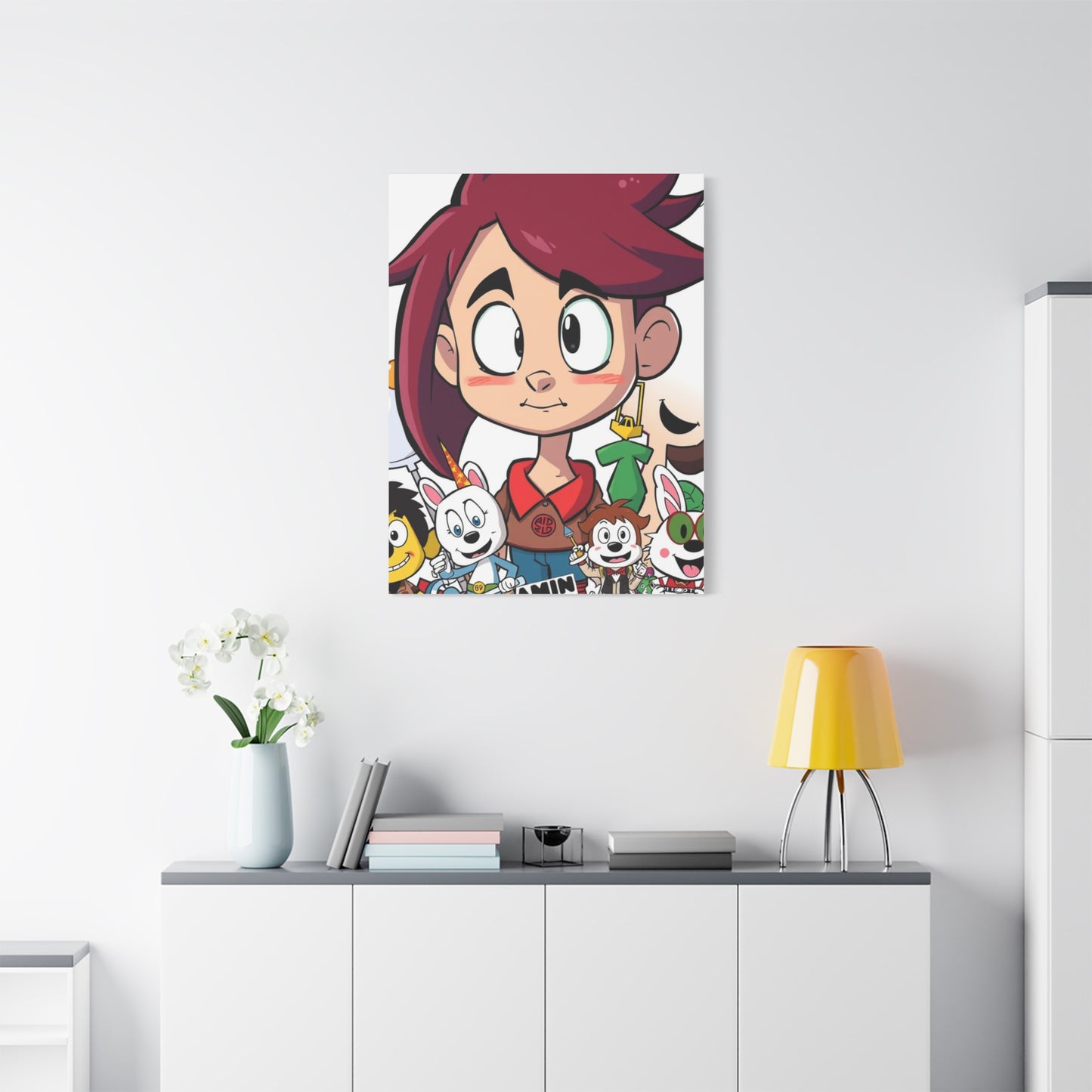 Refined Sketch Collage Wall Art & Canvas Print