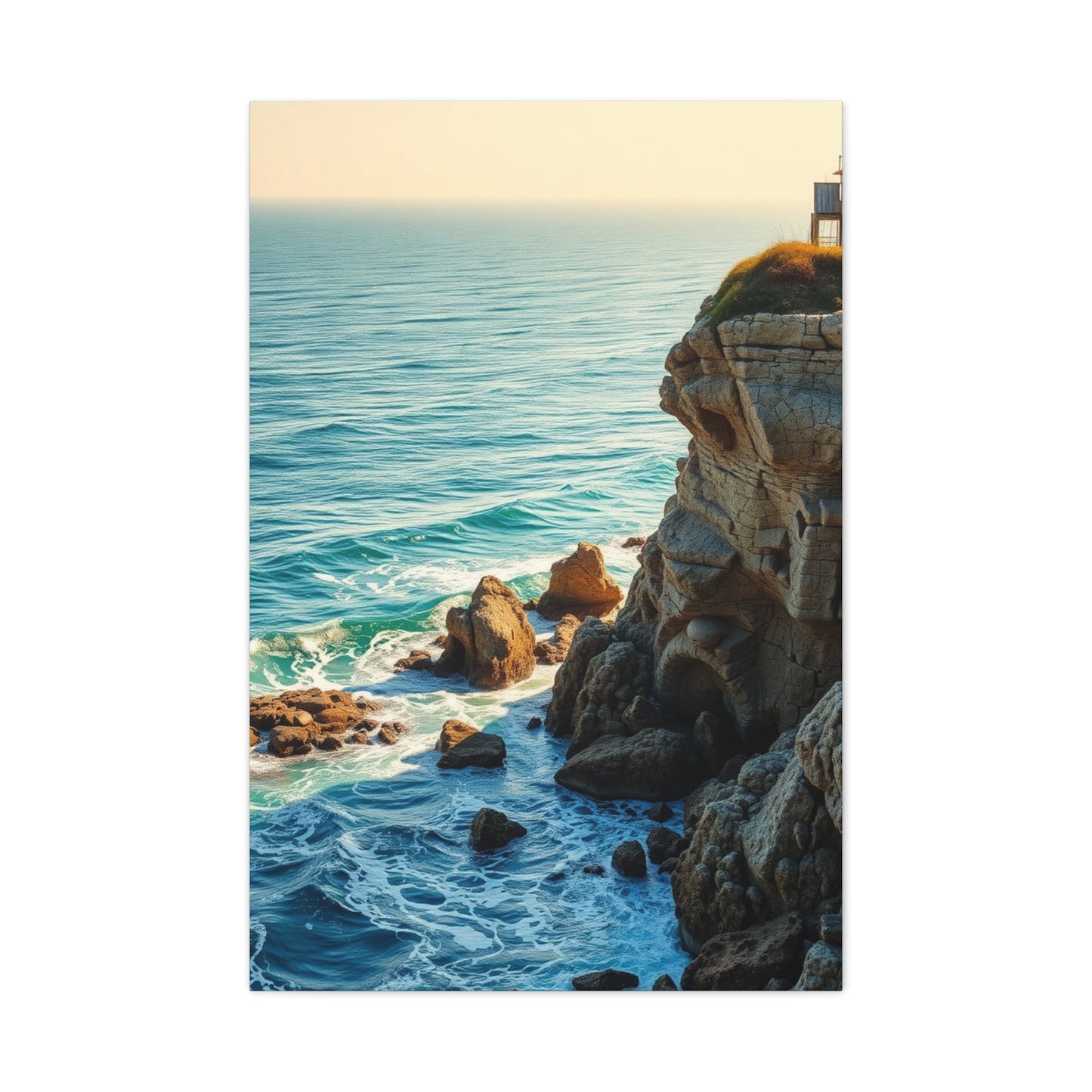 Shoreline Symphony Artwork Wall Art & Canvas Print