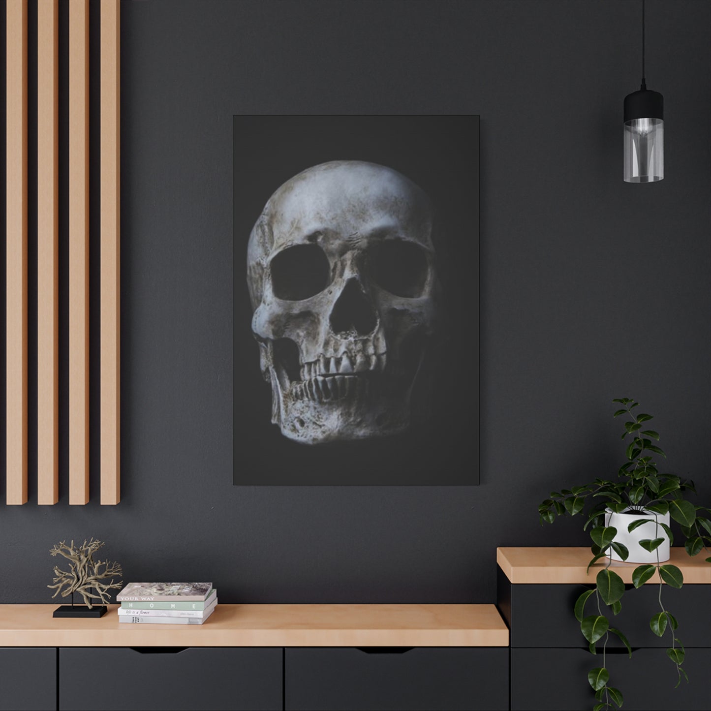 Scary Skull Poster Wall Art & Canvas Prints