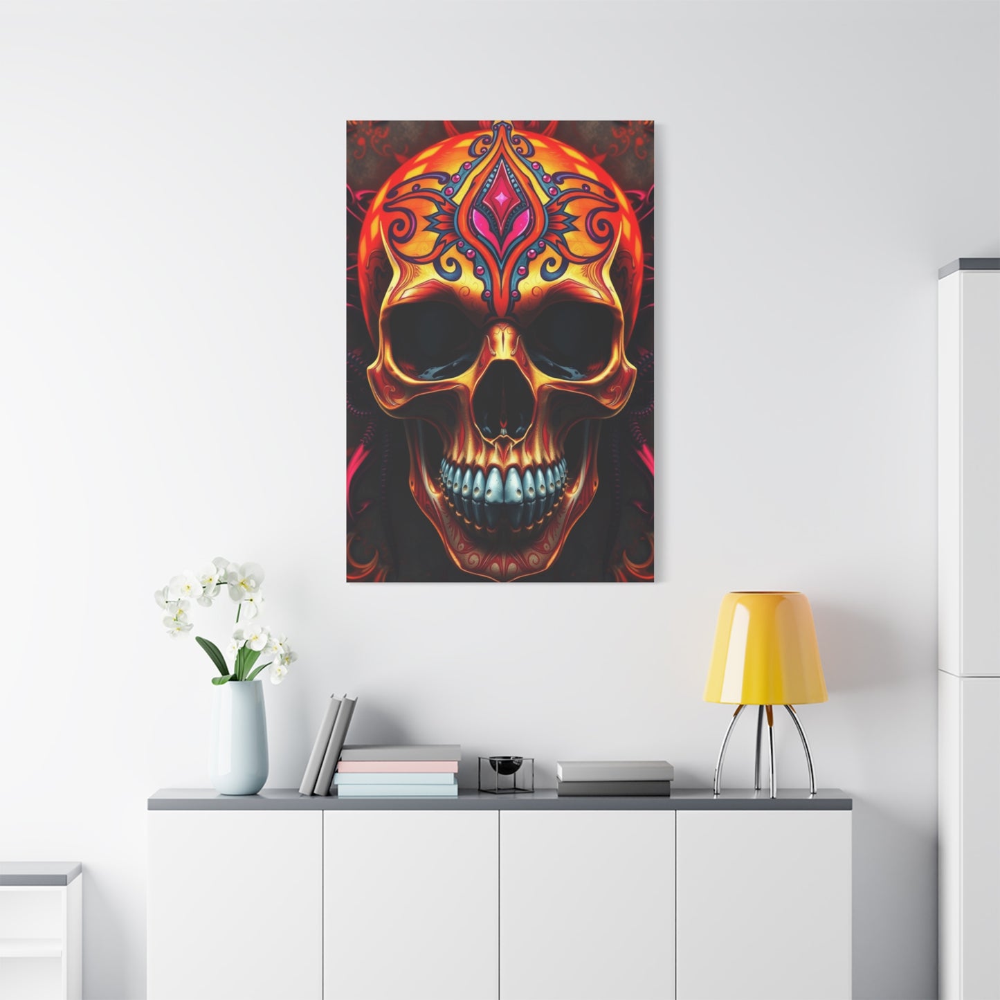 Skull Reverie Opus Wall Art & Canvas Print