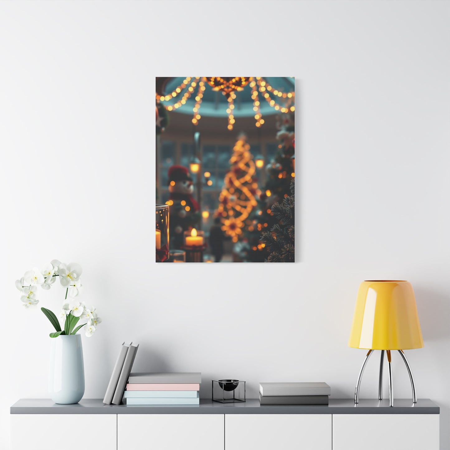 Yuletide Elegance Canvas Wall Art & Canvas Print