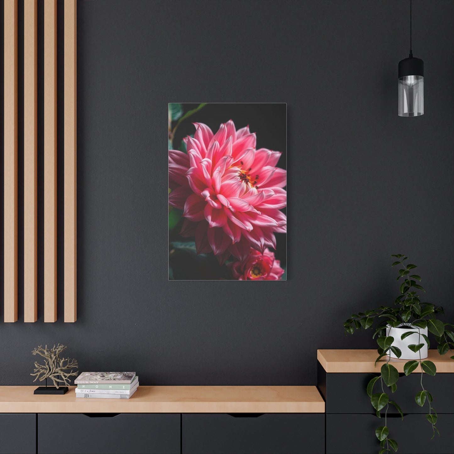 Petal Harmony Portrait Wall Art & Canvas Print