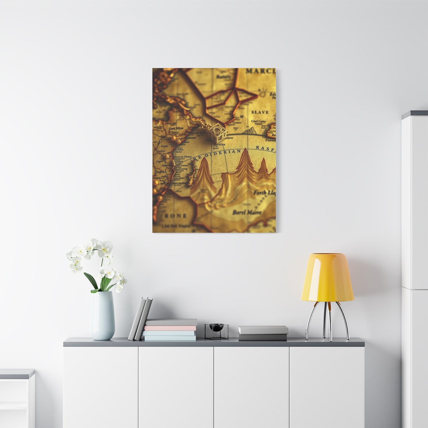 Supreme Collection Antique Maps Art Wall Art & Canvas Print