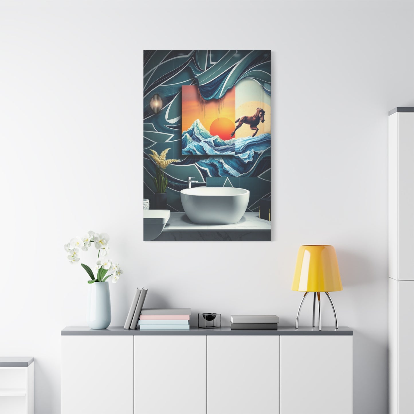 Exquisite Aqua Wall Creations Wall Art & Canvas Print