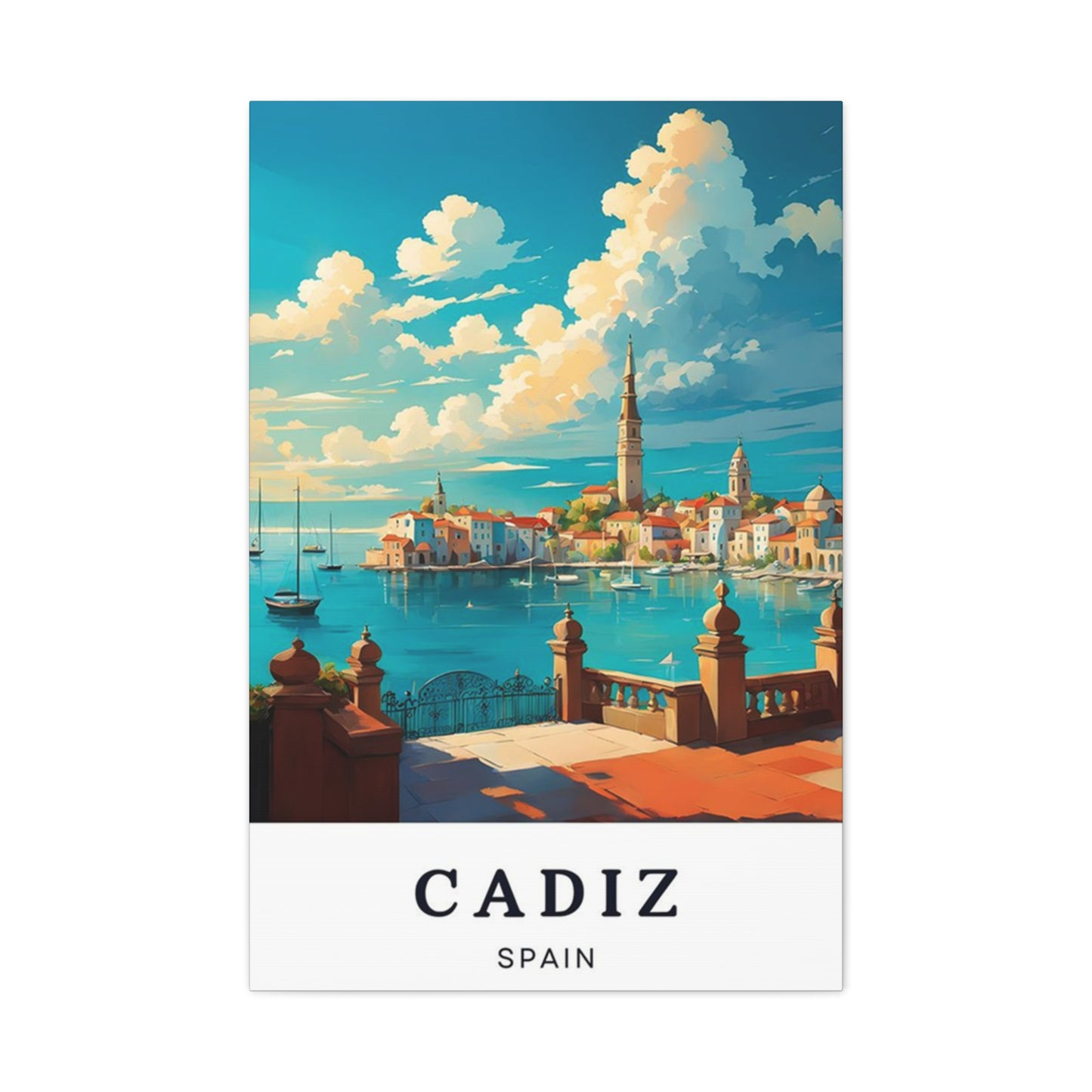 Cadiz City Wall Art & Canvas Prints