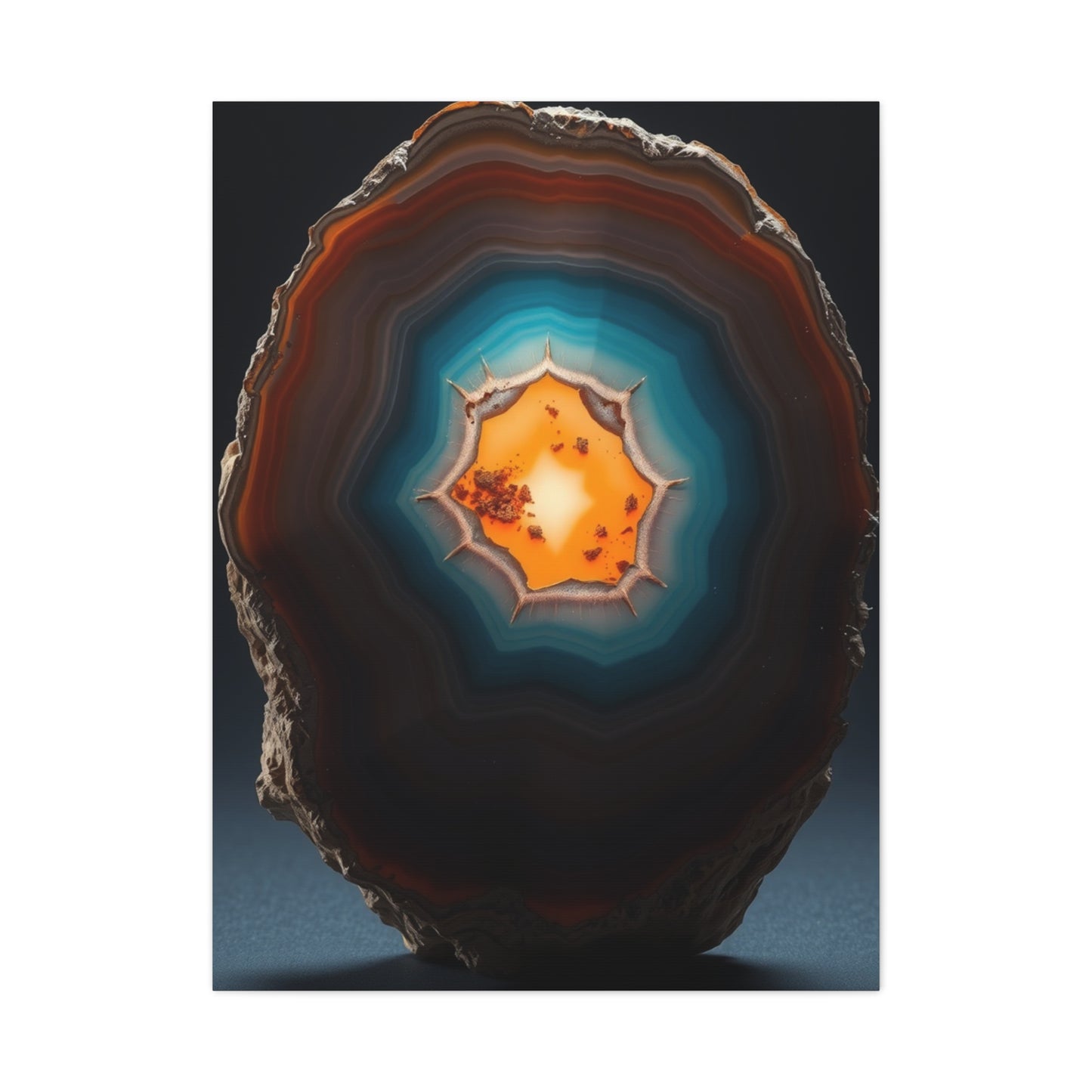 Masterpiece Agates, Geodes & Minerals Art Vision Wall Art & Canvas Print
