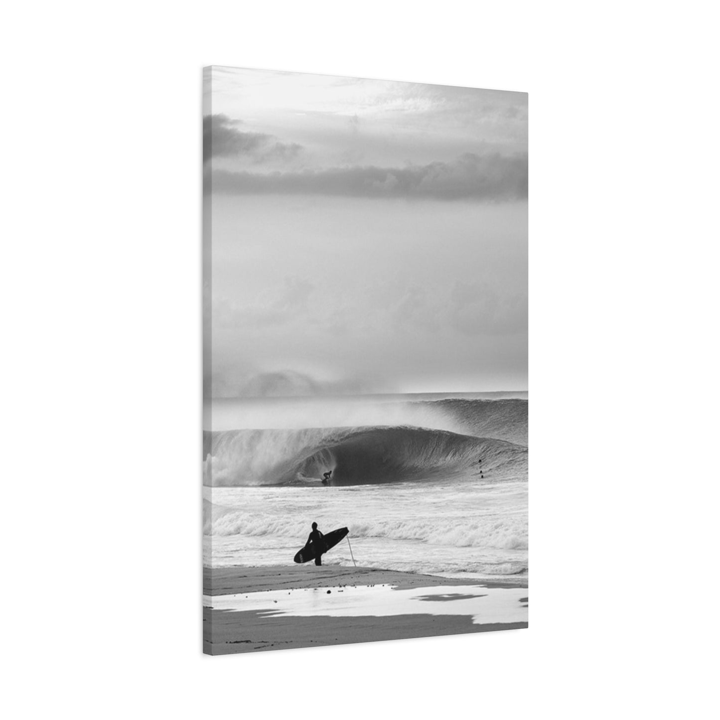 Black & White Surfing Photo Wall Art & Canvas Prints