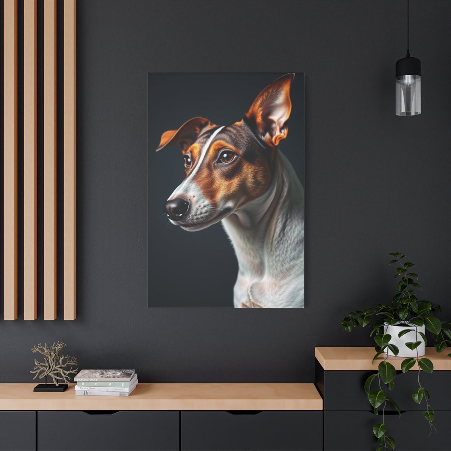 Vision Jack Russell Terrier Art Art Wall Art & Canvas Print