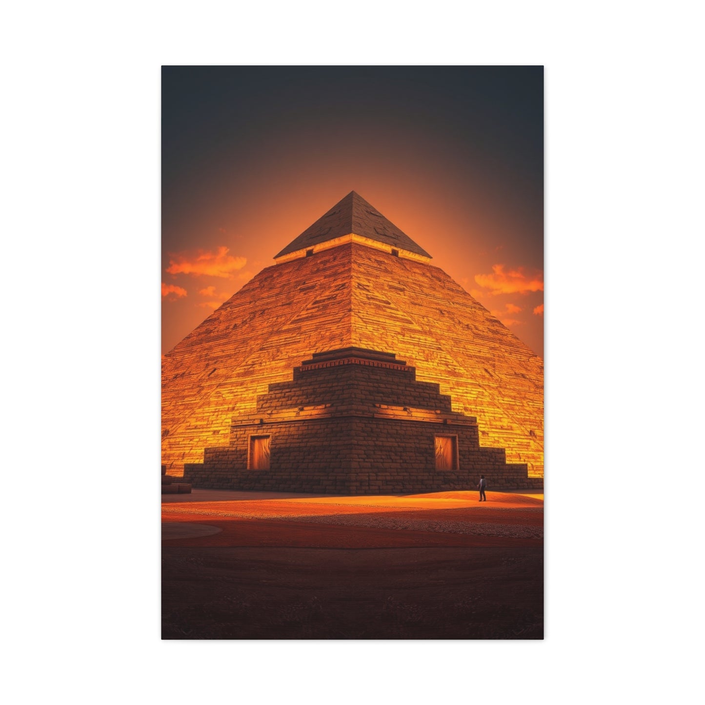 Pyramid Art Canvas Art 3 Wall Art & Canvas Print