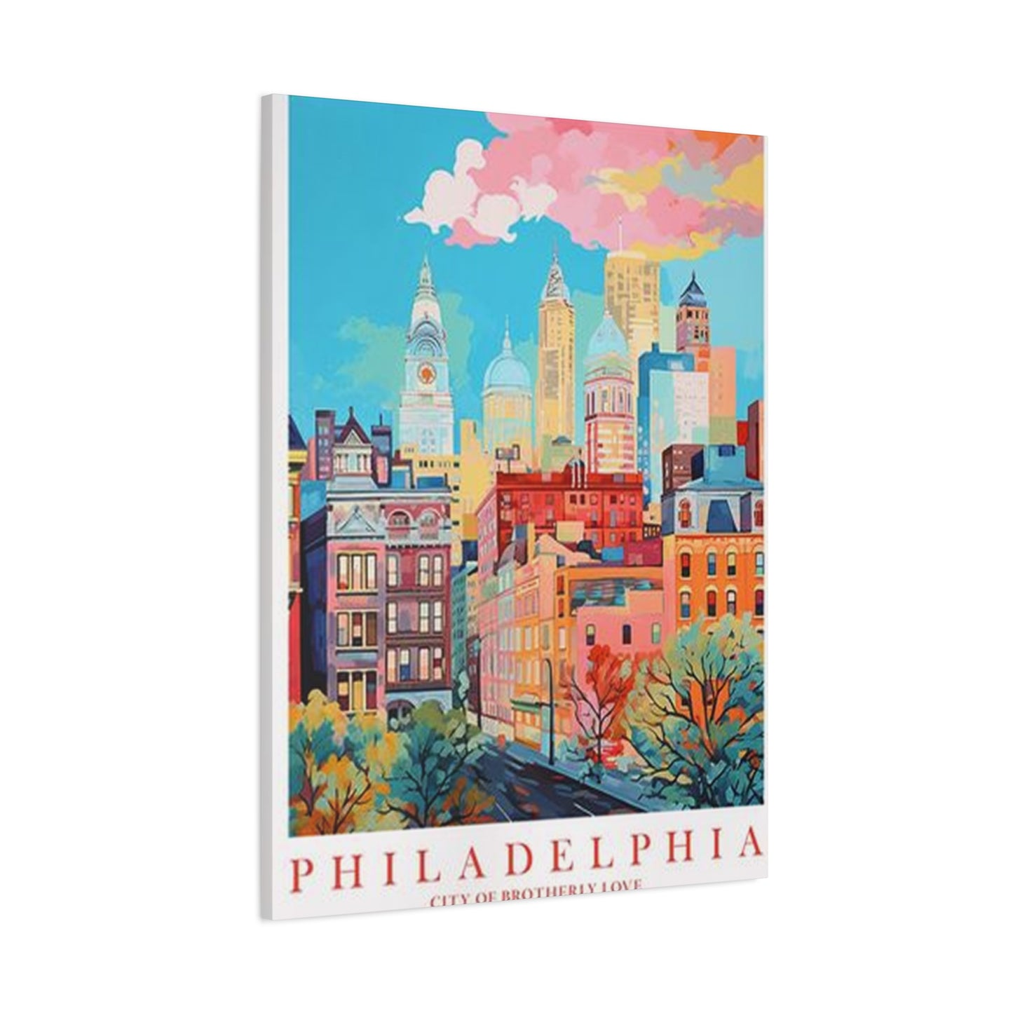 City Of Brotherly Love Philadelphia Wall Art & Canvas Prints