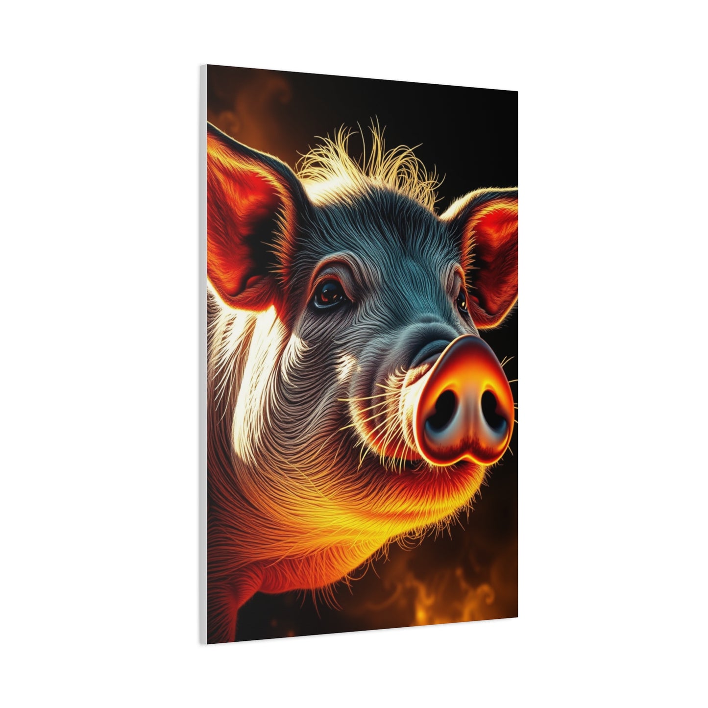 Pig Art Canvas Art 5 Wall Art & Canvas Print