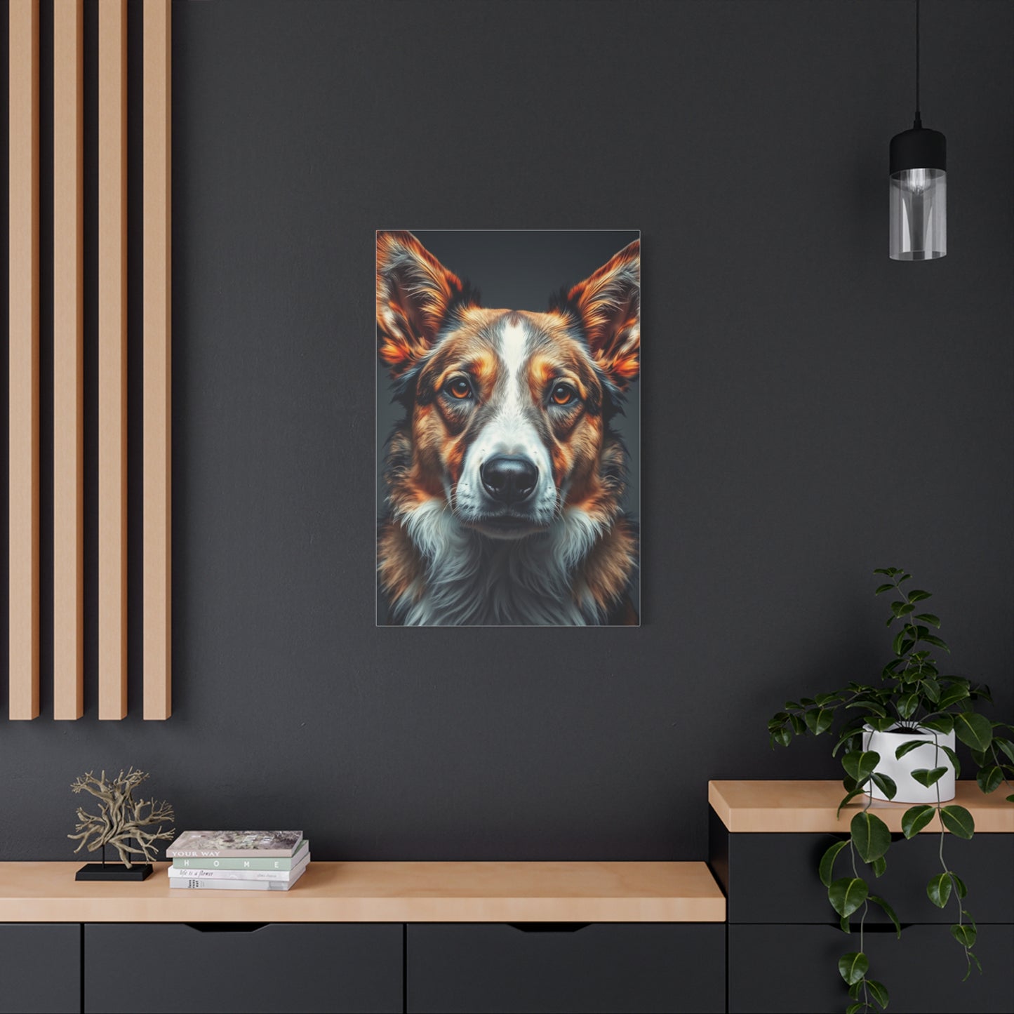 Sophisticated Canine Imagery Wall Art & Canvas Print