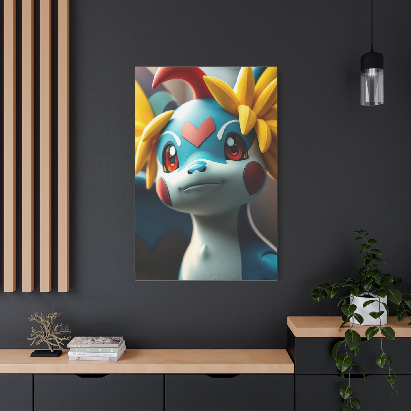 Vision Pokemon Characters Art Art Wall Art & Canvas Print
