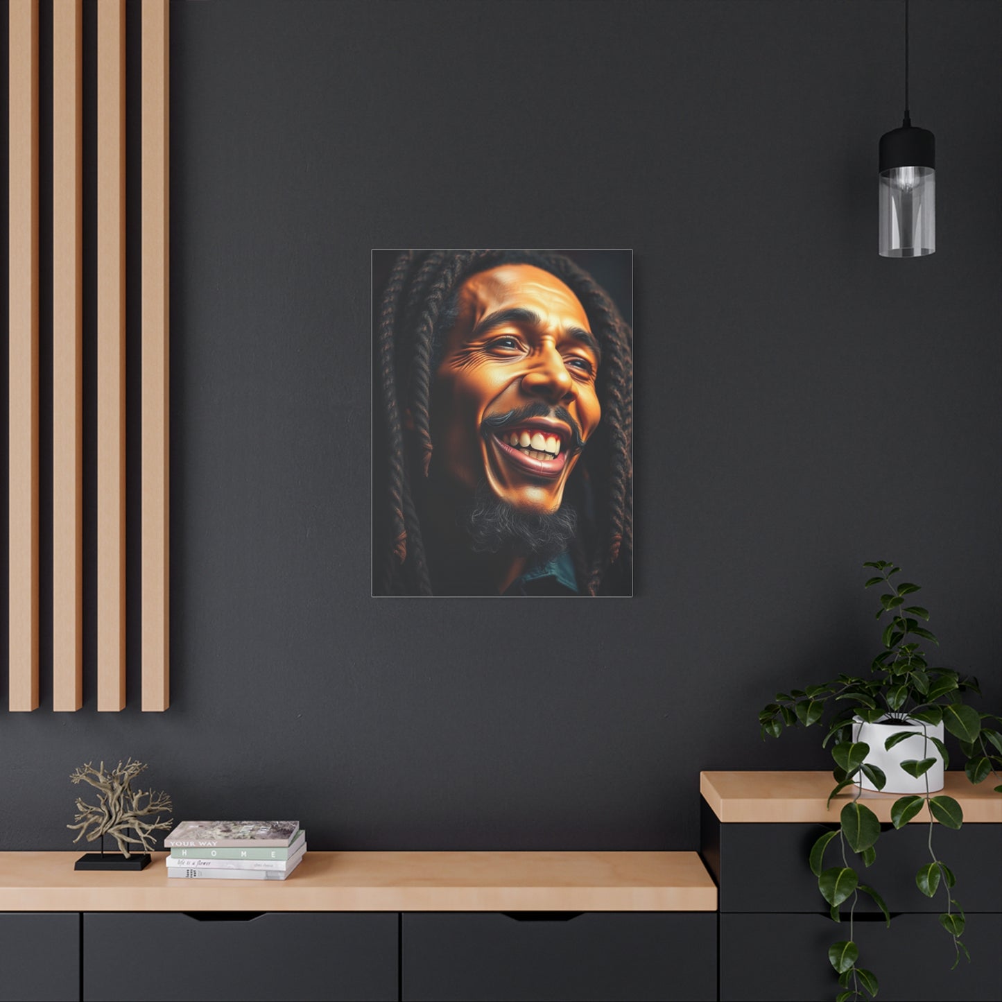 Radiant Reggae Reverie Wall Art & Canvas Print